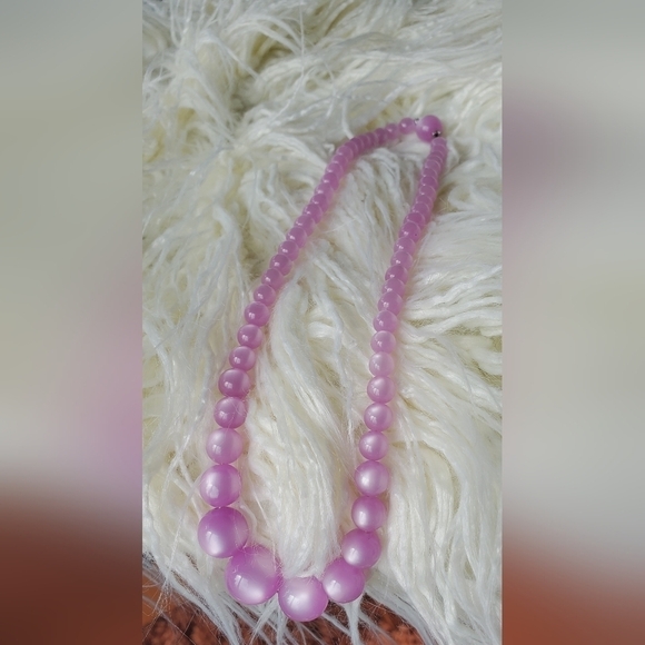 Sugar Pink Water Pearl Necklace. 🌴 - Picture 5 of 6